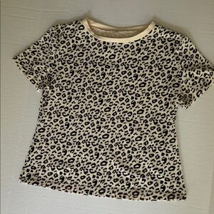 Leopard Print Kids T-Shirt